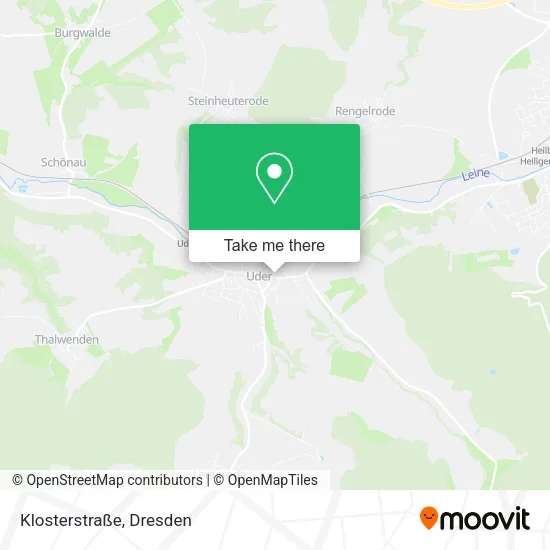 Карта Klosterstraße