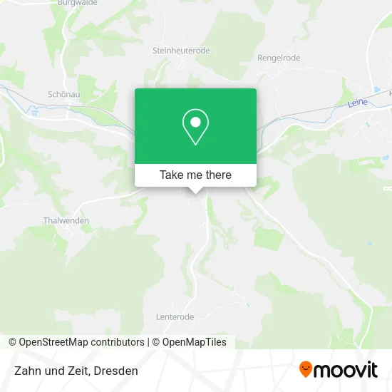 Карта Zahn und Zeit