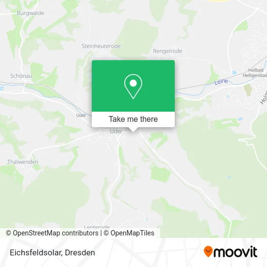 Карта Eichsfeldsolar