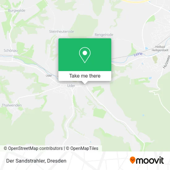 Карта Der Sandstrahler