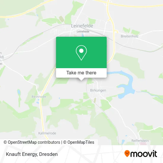 Карта Knauft Energy