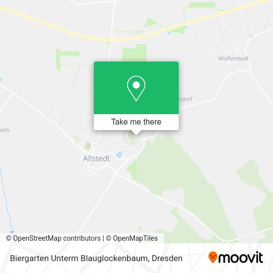 Карта Biergarten Unterm Blauglockenbaum