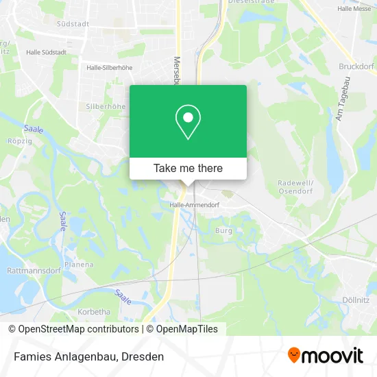 Карта Famies Anlagenbau