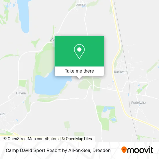 Карта Camp David Sport Resort by All-on-Sea