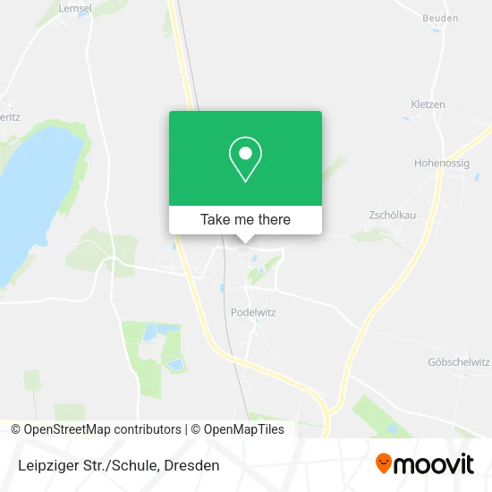 Карта Leipziger Str./Schule