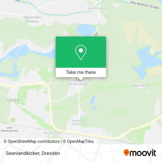 Карта Seenlandkicker