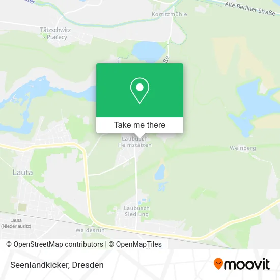 Карта Seenlandkicker