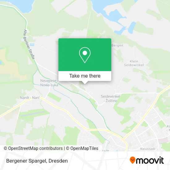 Bergener Spargel map
