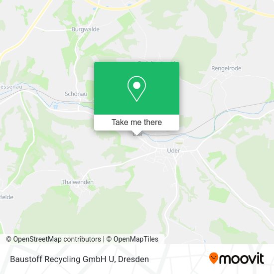 Карта Baustoff Recycling GmbH U