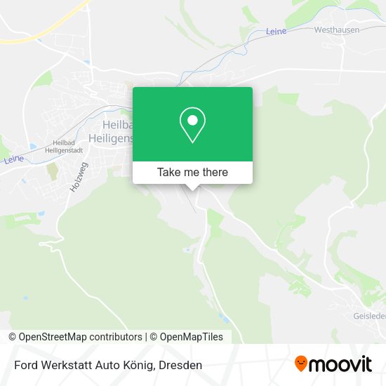 Карта Ford Werkstatt Auto König