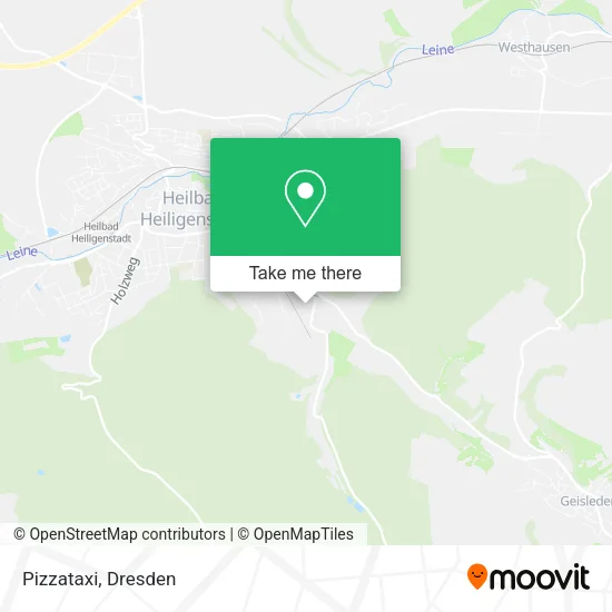 Карта Pizzataxi