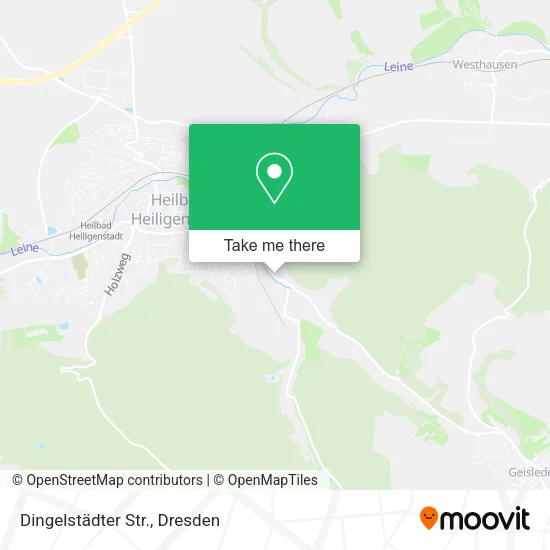 Карта Dingelstädter Str.