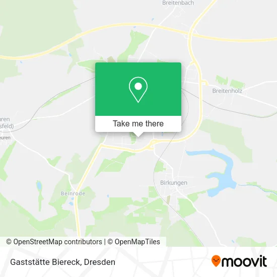 Gaststätte Biereck map