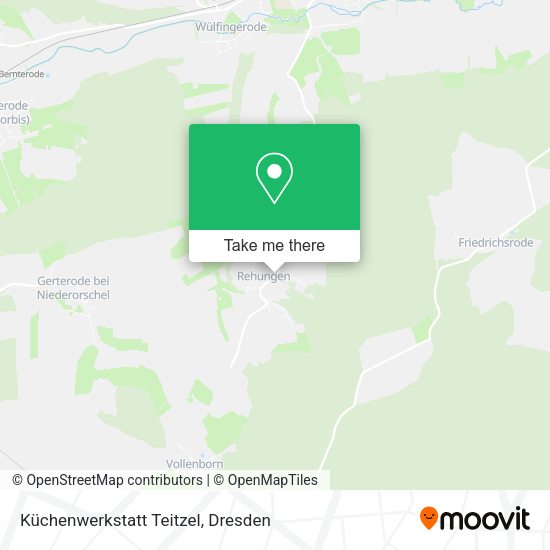 Карта Küchenwerkstatt Teitzel