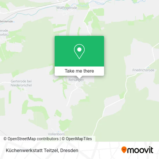 Карта Küchenwerkstatt Teitzel