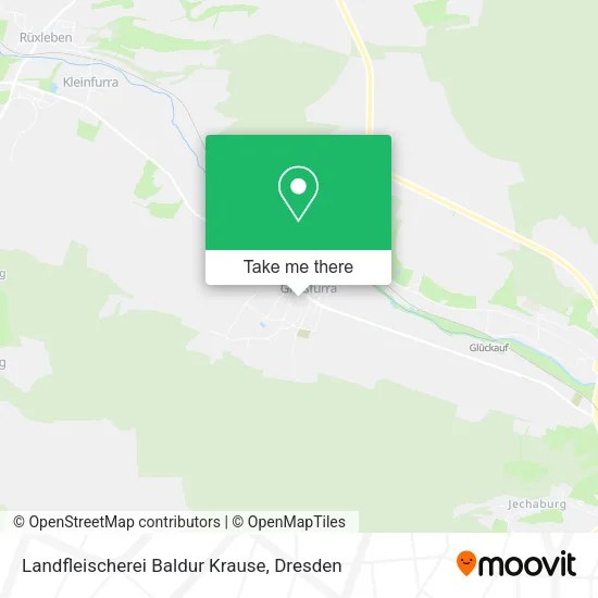 Карта Landfleischerei Baldur Krause