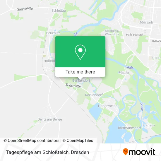 Карта Tagespflege am Schloßteich
