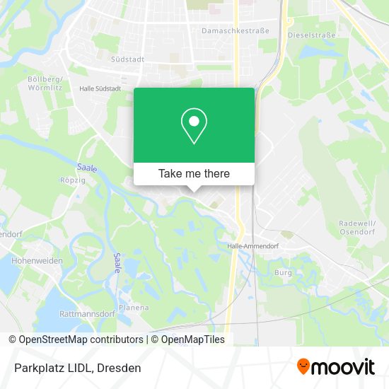 Карта Parkplatz LIDL