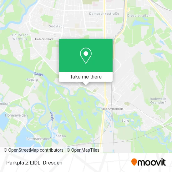 Карта Parkplatz LIDL