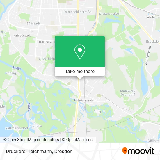 Карта Druckerei Teichmann