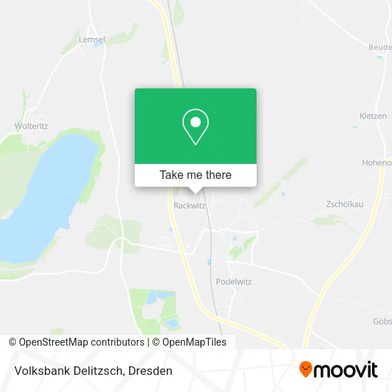 Карта Volksbank Delitzsch