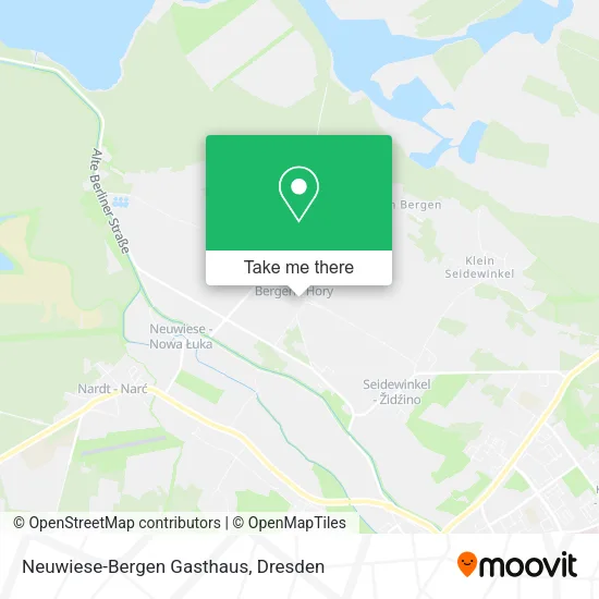 Карта Neuwiese-Bergen Gasthaus