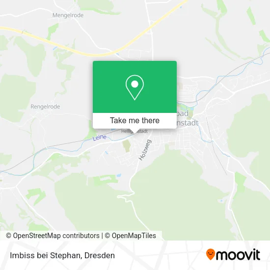 Карта Imbiss bei Stephan