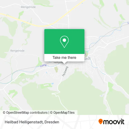 Карта Heilbad Heiligenstadt