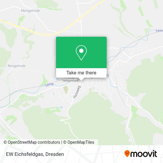 Карта EW Eichsfeldgas