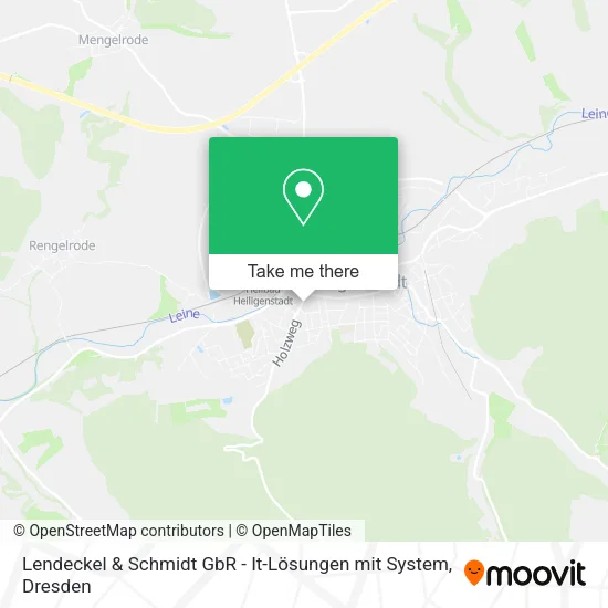 Карта Lendeckel & Schmidt GbR - It-Lösungen mit System