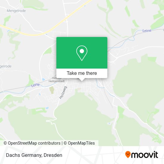Карта Dachs Germany