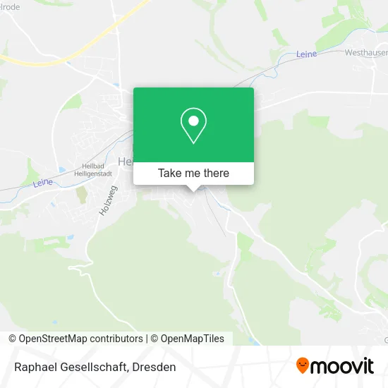 Raphael Gesellschaft map