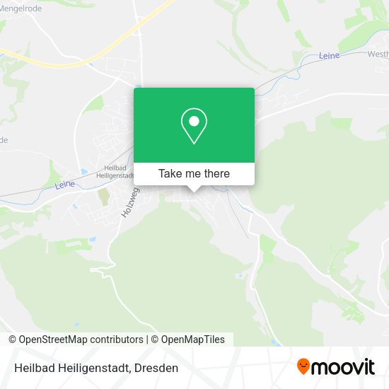 Карта Heilbad Heiligenstadt