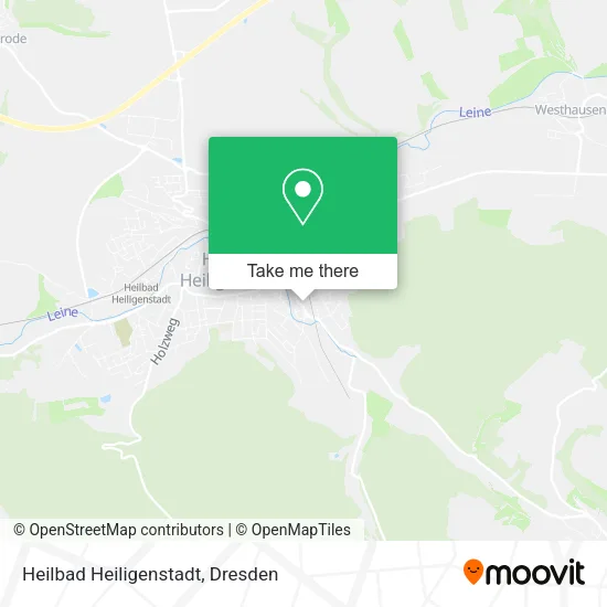 Карта Heilbad Heiligenstadt