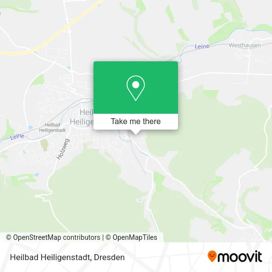 Карта Heilbad Heiligenstadt