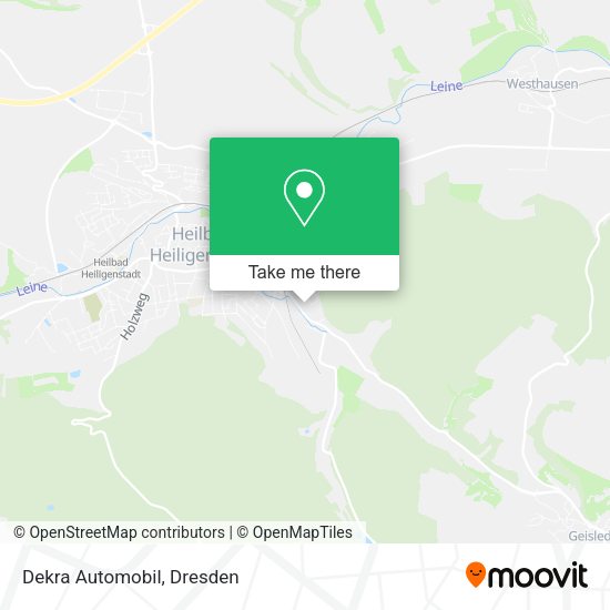 Карта Dekra Automobil