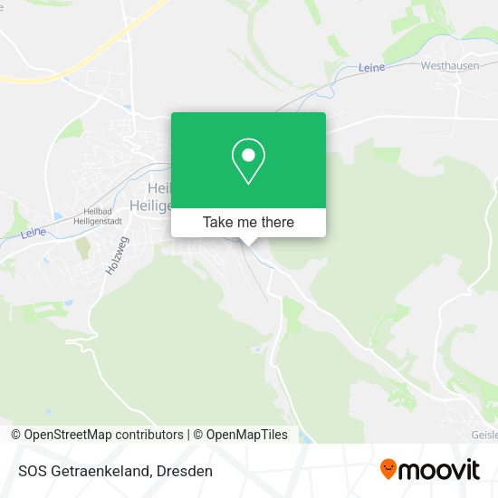 Карта SOS Getraenkeland