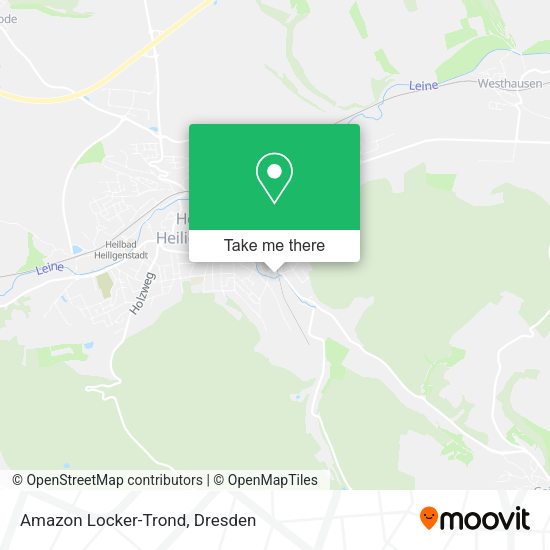 Карта Amazon Locker-Trond