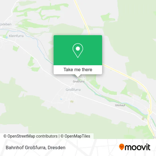 Карта Bahnhof Großfurra