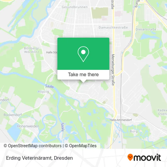 Карта Erding Veterinäramt