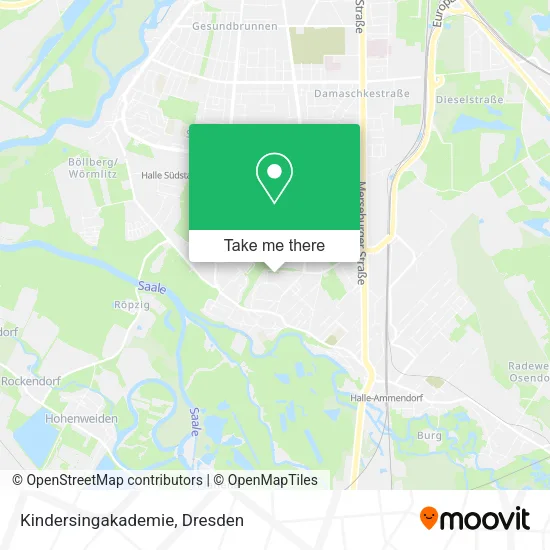Карта Kindersingakademie