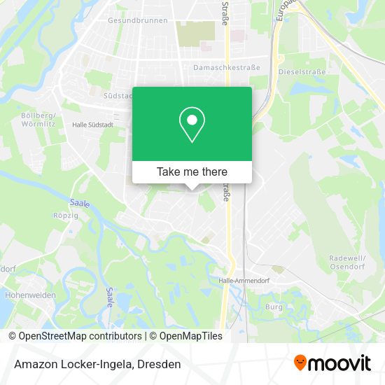 Карта Amazon Locker-Ingela