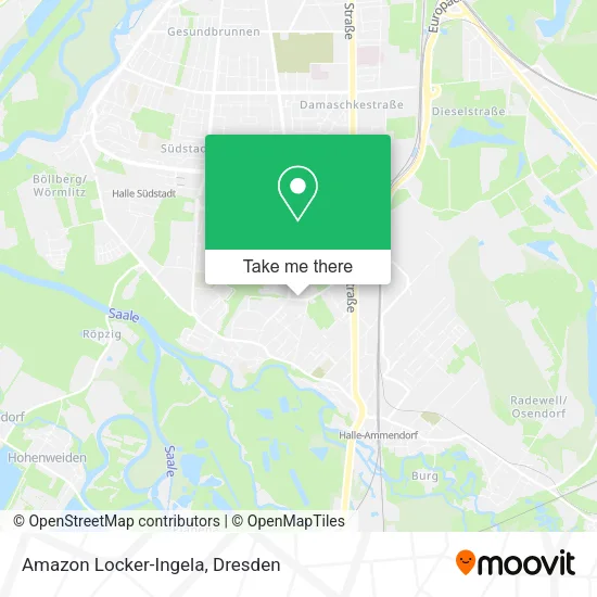 Карта Amazon Locker-Ingela