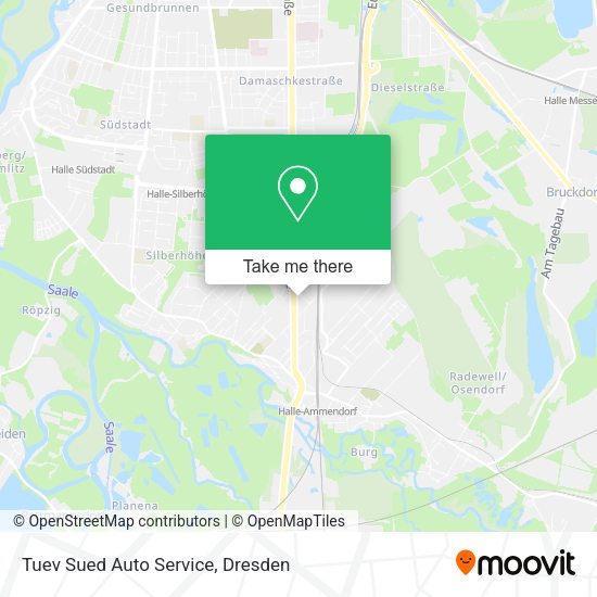 Карта Tuev Sued Auto Service