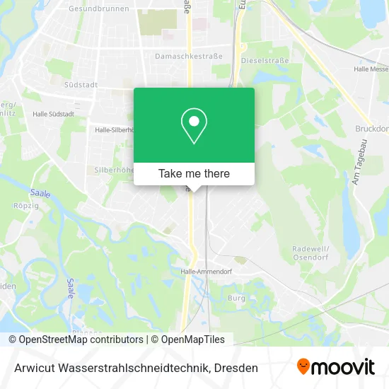 Карта Arwicut Wasserstrahlschneidtechnik