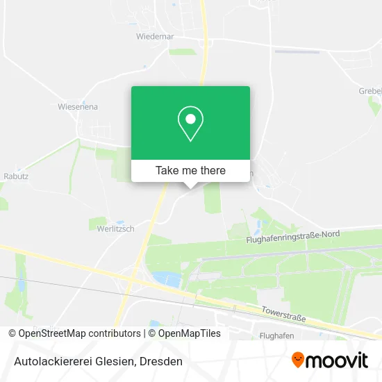 Карта Autolackiererei Glesien