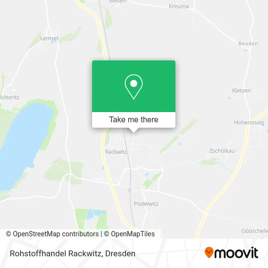 Rohstoffhandel Rackwitz map