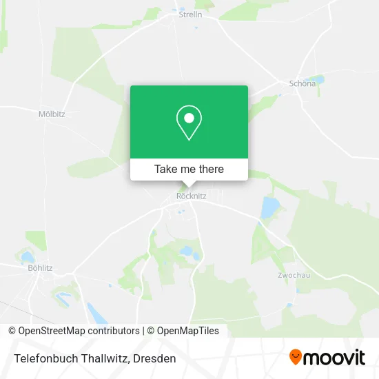 Карта Telefonbuch Thallwitz