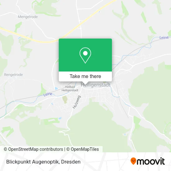 Карта Blickpunkt Augenoptik
