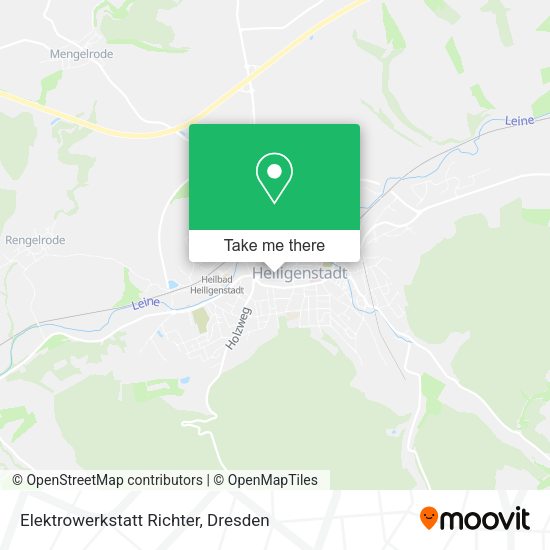 Карта Elektrowerkstatt Richter